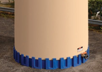 Modular Polyethylene Tank Stand Application